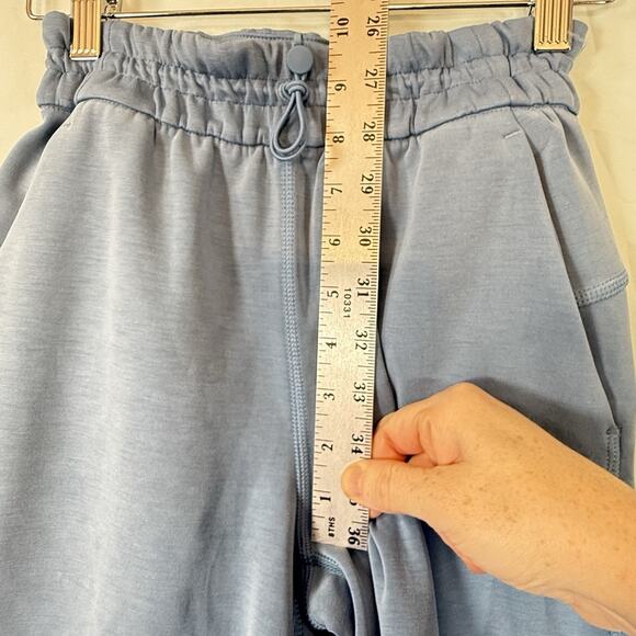 Lululemon Womens Softstreme High Rise Straight Leg Cropped Pant Size 0 Blue Gym - Picture 5 of 10